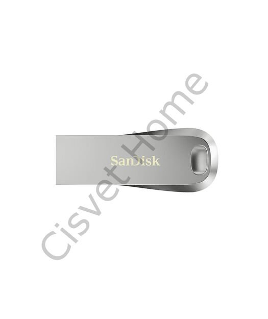 SanDisk Ultra Luxe 64GB USB 3.2 – 150MB/s Okuma, Metal Gövde, Kapaksız Tasarım, Anahtarlık Halkalı, Şifre Koruma, 2 Yıl Garanti