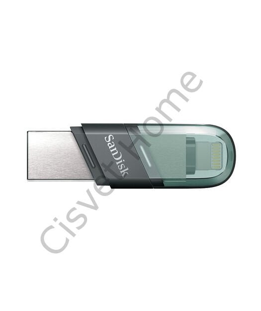 SanDisk iXpand Flash Drive 128GB – USB Type-A & Lightning, iPhone/iPad Uyumlu, Metal Gövde, Kompakt Tasarım, 2 Yıl Garanti