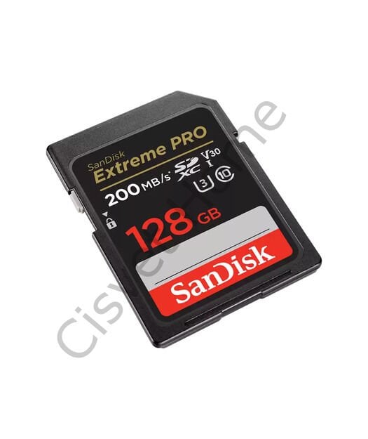 SanDisk Extreme Pro SD UHS I 128GB Card – 200MB/s Okuma, 90MB/s Yazma, UHS-I U3, V30, 4K UHD Video, Dayanıklı Tasarım, Ömür Boyu Garanti