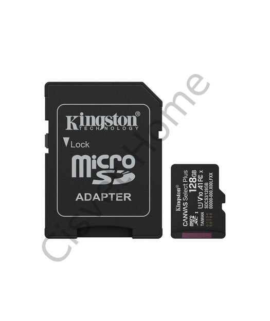 Kingston 128GB microSDXC Canvas Select Plus Gen3 – 150MB/s Okuma, A1 Performans, Class 10, V10, SD Adaptörlü, 2 Yıl Garanti